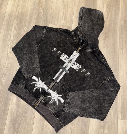 Designer zip-hoodie