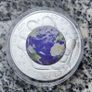 GREAT DEAL - France 100 Euro Silver (.900) Uncirculated Coin 2025 - Earth - The Space Odyssey with Thomas Pesquet Image 2