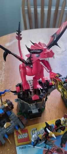 Lego 70403 Dragon Mountain Knights Castle