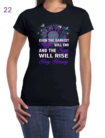 Domestic Violence Awareness T-Shirt Woman