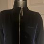 Maine New England black cotton zipped jumper size UK16 EU44 Postage included Image 2