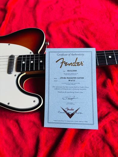Rare 1992 early custom shop Fender Telecaster Custom
