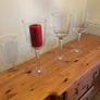 Tall Candle Holders x 3 Image 2