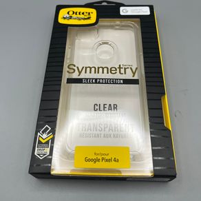 Genuine Otterbox Symmetry Sleek Case Cover for Google Pixel 4a - Clear - 77-6432