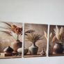 3 framed  large canvas 45x65cm each Image 3