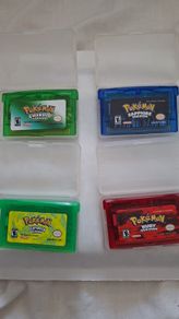 Pokemon Nintendo Gameboy Advance x4