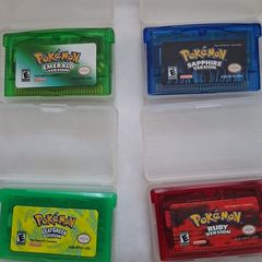 Pokemon Nintendo Gameboy Advance x4