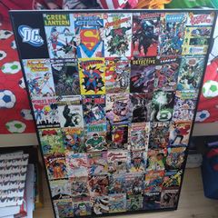DC comics canvas frame