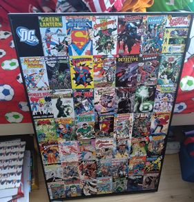 DC comics canvas frame