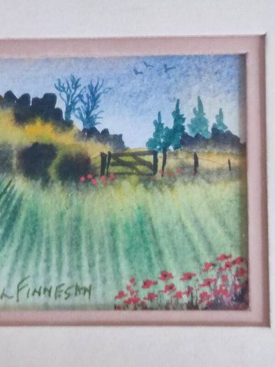 Small framed Watercolours by Elizabeth Finnegan