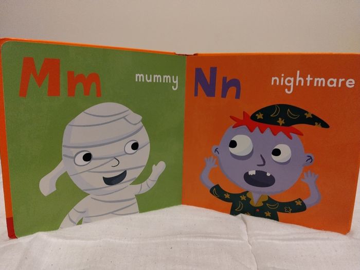 Halloween ABC hardback board book