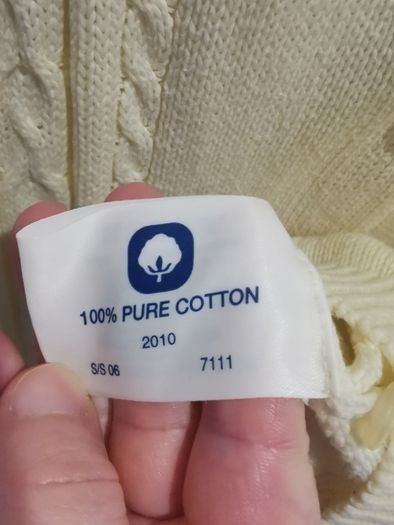 Tulchan 100% cotton cardigan UK 10