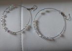 Earrings with beads never worn