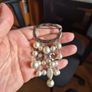 Vintage Brooch Pearls Effect Image 4
