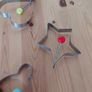 Cake cutters and Glass bowl Image 6