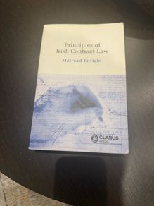 Principles of Irish Contract Law (Mairead Enright)