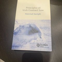Principles of Irish Contract Law (Mairead Enright)