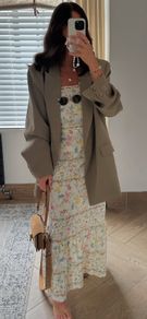 floral maxi dress