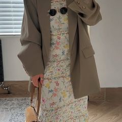 floral maxi dress