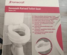 savanah Raised toilet seat