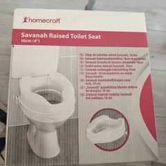 savanah Raised toilet seat