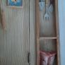 photo frame 4x6 garden with hinged doors and garden items Image 9