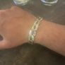 35g Sterling silver curb link bracelet Image 4