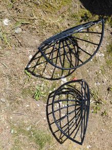 Wall Metal Frame Hanging Baskets