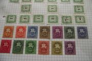 Big Collection Of Stamps From Hungary, On Pages, Hinged.