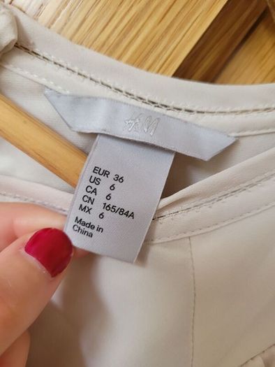 H&M White / Cream Dress