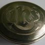 Antique Sterling Silver Holy Communion Wafer 48,23g Image 3