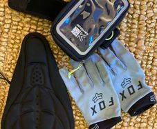 Cycling accessories incl Fox Racing Gloves
