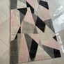 Abstract Geometric blush rug 160cm x 230cm Image 4