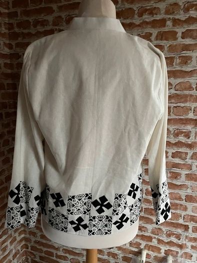 Block print handmade jacket / blazer