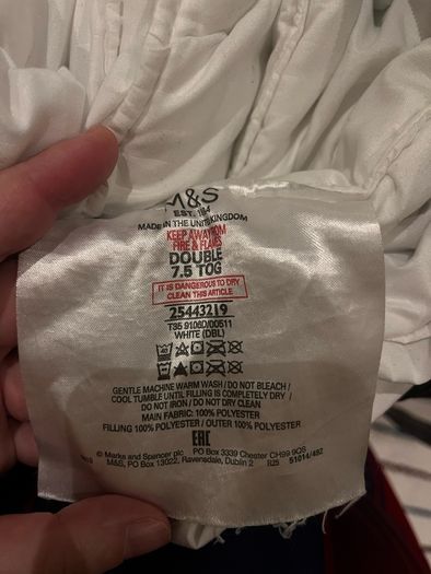 M&S Double bed Duvet