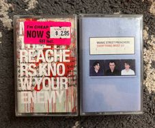 2 Manic Street Preachers cassette tapes