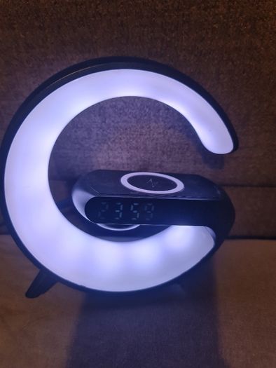 Led Alarm clock and light