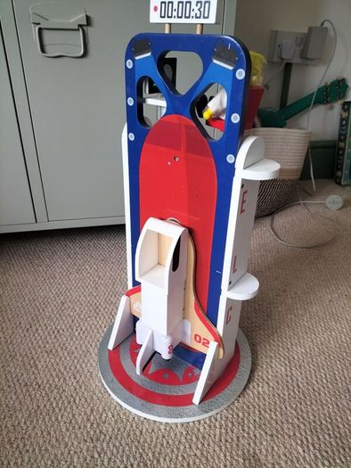Children's space station toy
