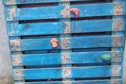 Homemade climbing wall