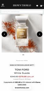 Tom Ford White Suede niche parfum