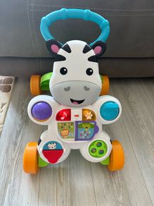 Fisher Price Push along Zebra Walker