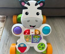 Fisher Price Push along Zebra Walker