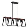 4-Light Kitchen Island Pendant Lights 60W Adjustable Dining Room Light E27 Image 6
