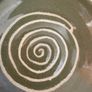 Vintage Small green ceramic dish MADE IN IRELAND Image 3