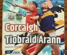 2019 Cork v Tipperary - GAA Munster Hurling Round 1 Programme