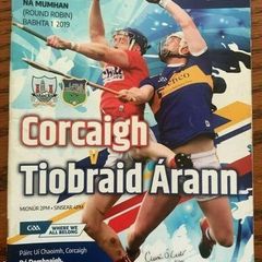 2019 Cork v Tipperary - GAA Munster Hurling Round 1 Programme