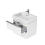 Cersanit Vanity Unit White Gloss (CABINET + WASHBASIN) Image 2