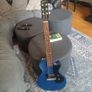 2011 Gibson Melody Maker Les Paul  Satin Blue  USA Made Image 2