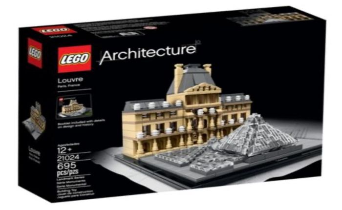 Lego Architecture Louvre 21024