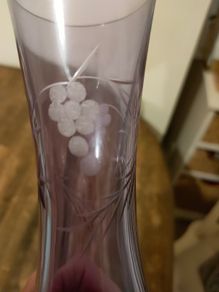 Beautiful antique glass.